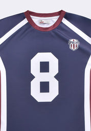 Men's Round Neck Volleyball T-Shirt