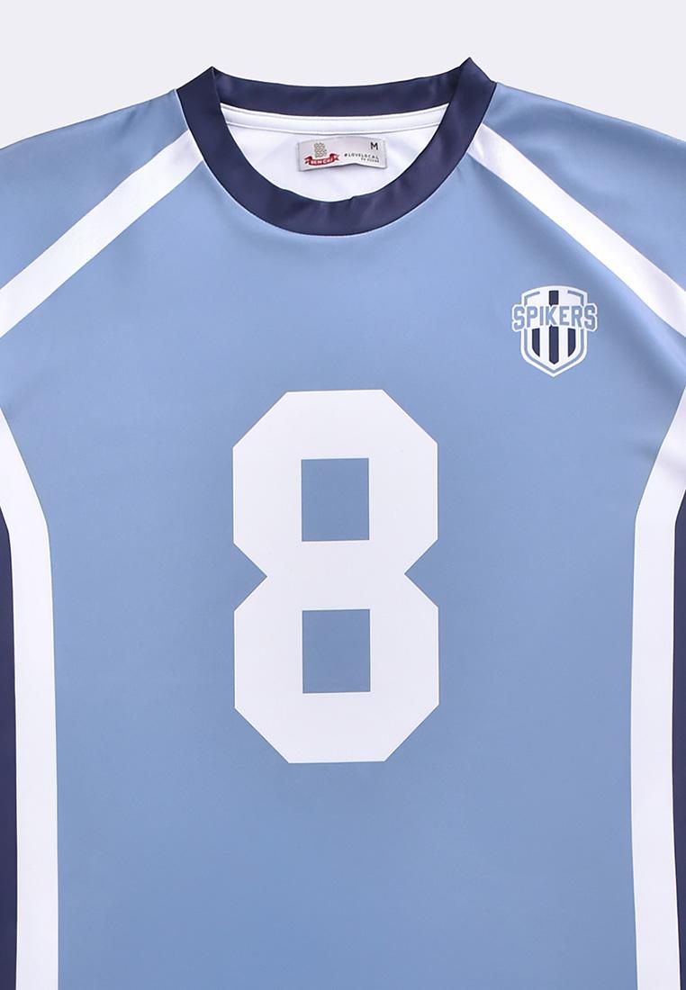 Men's Round Neck Volleyball T-Shirt