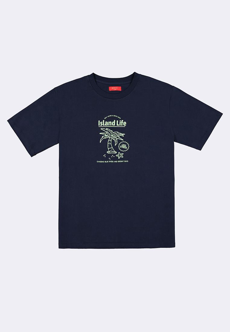 BENCH x Seo In Guk Better Made Men's Round Neck Graphic Tee