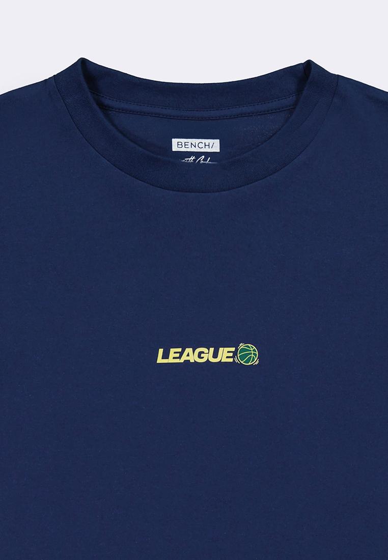 #BENCH x Jeff Cole Men's Classic Fit League Hoops Graphic T-Shirt