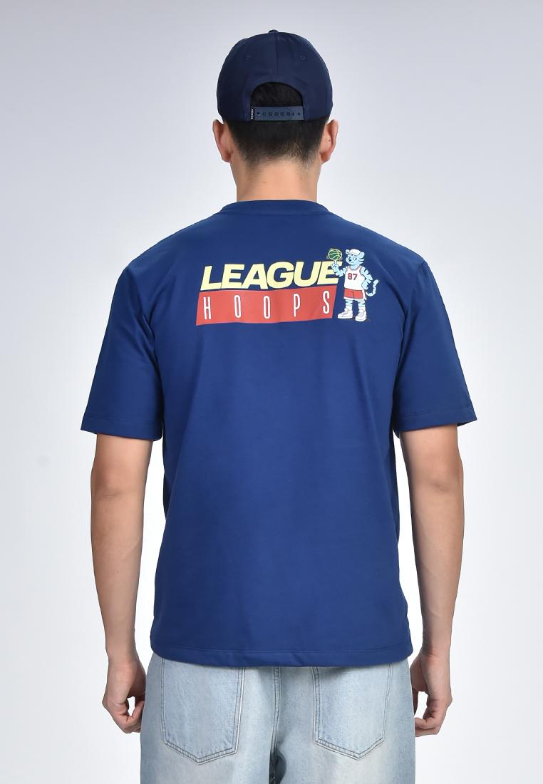 #BENCH x Jeff Cole Men's Classic Fit League Hoops Graphic T-Shirt