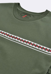 Men's Printed Round Neck T-Shirt