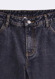 Men's Straight Denim Pants