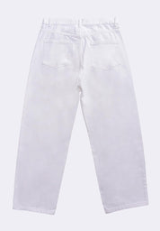 Mens Wide Leg Tapered Pants