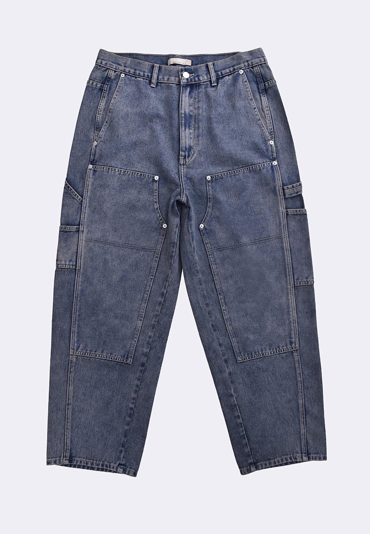 Men's Wide Leg Tapered Pants