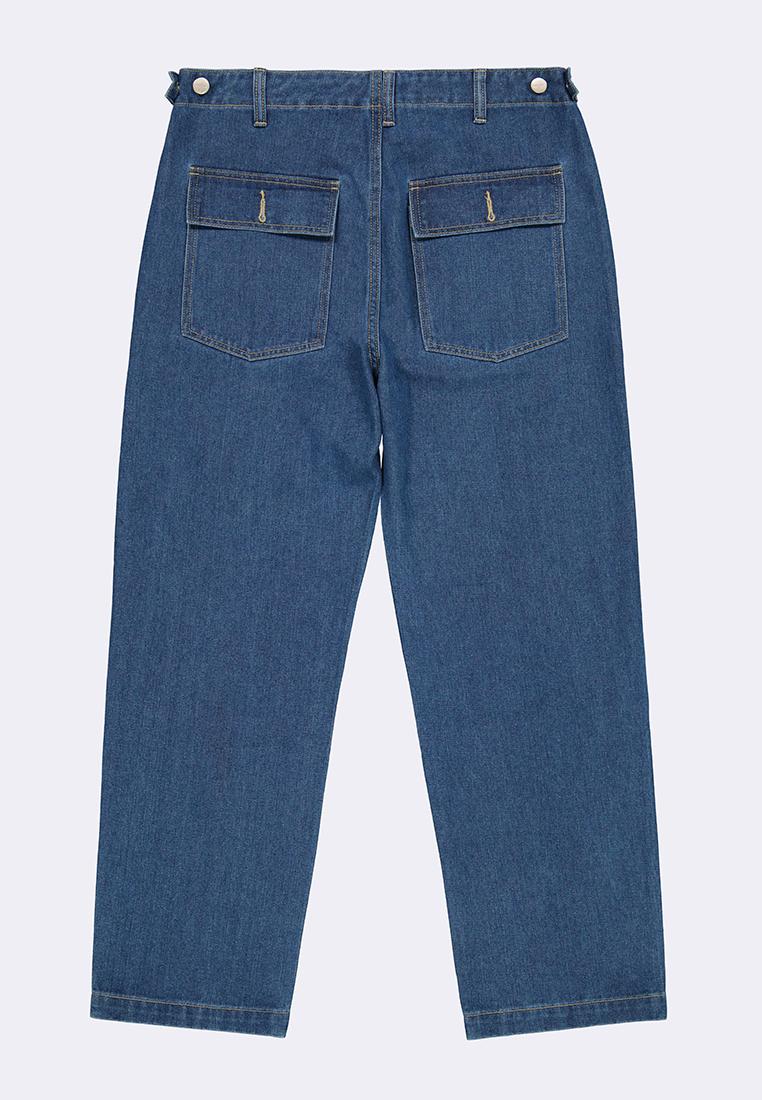 Bench x Kim Soo Hyun Men's Straight Fit Denim Pants
