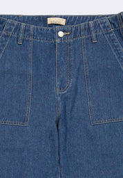 Bench x Kim Soo Hyun Men's Straight Fit Denim Pants