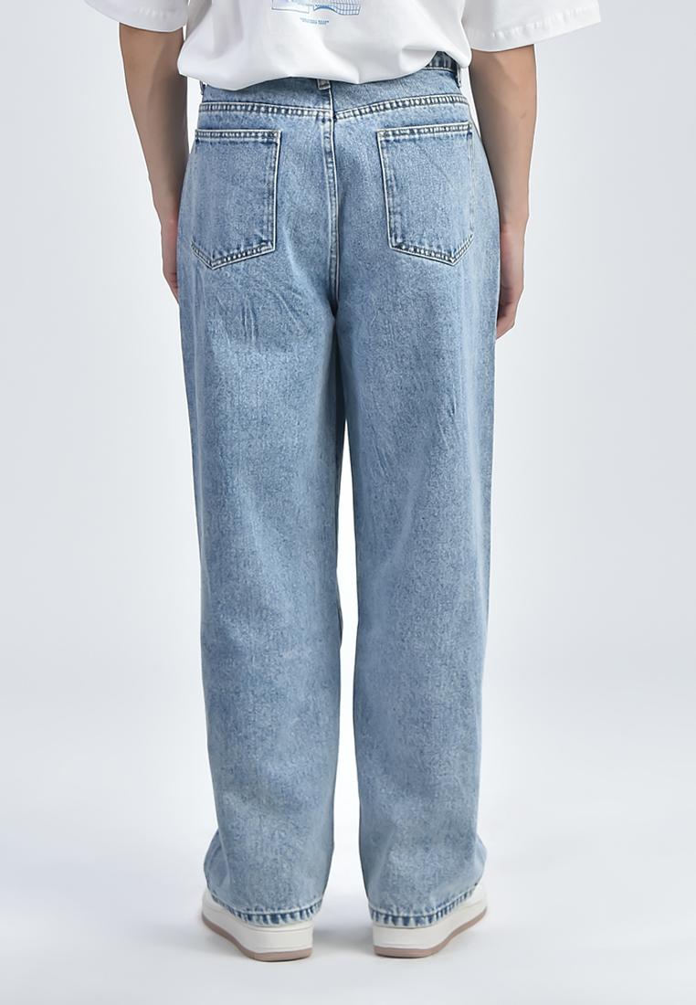 Men's Wide Leg Tapered Pants