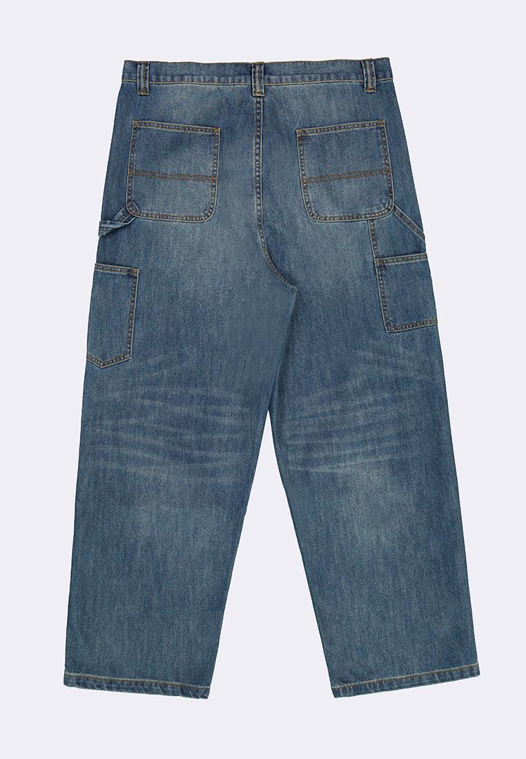 Men's Wide Leg Denim Pants