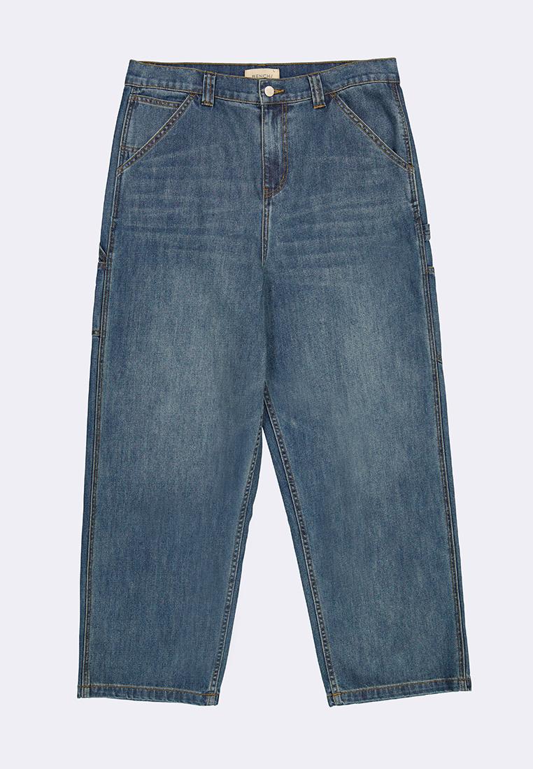 Men's Wide Leg Denim Pants