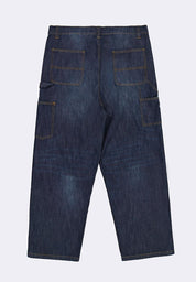 Men's Wide Leg Denim Pants