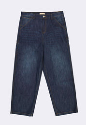 Men's Wide Leg Denim Pants