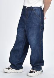 Men's Wide Leg Denim Pants