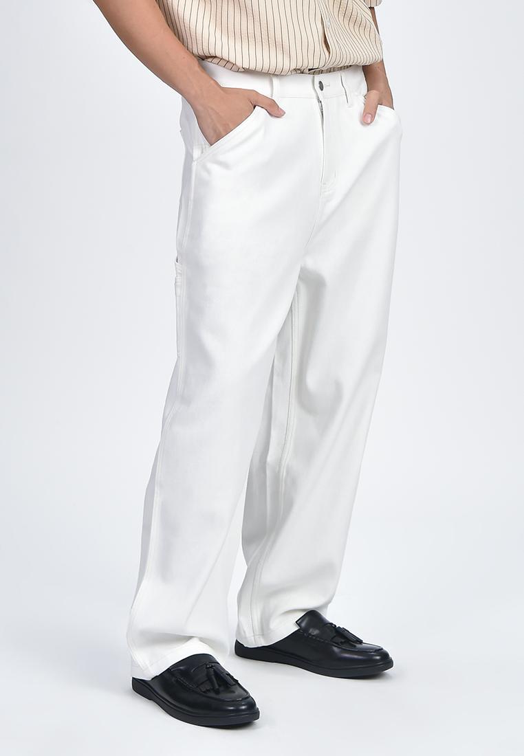 Men's Wide Leg Fit Denim Pants