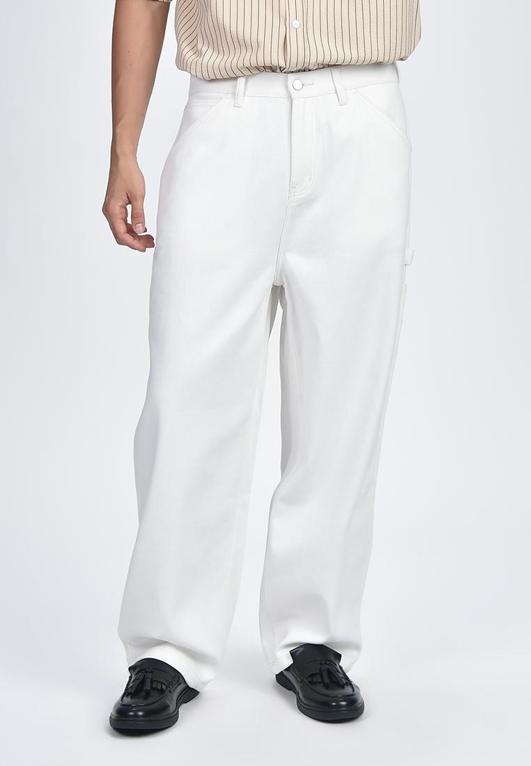 Men's Wide Leg Fit Denim Pants