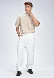 Men's Wide Leg Fit Denim Pants