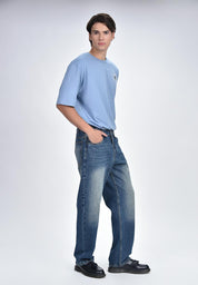 Men's Straight Fit Denim Pants