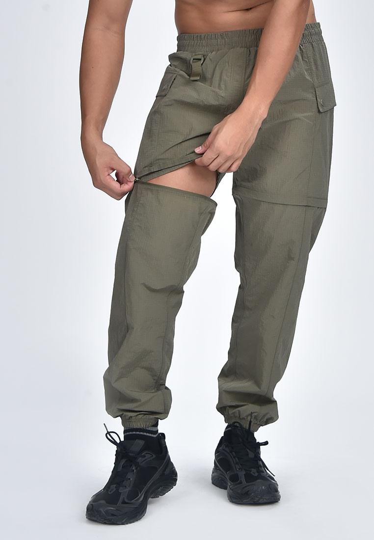 Men's Active Pants Convertible to Outdoor Shorts