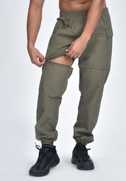Men's Active Pants Convertible to Outdoor Shorts