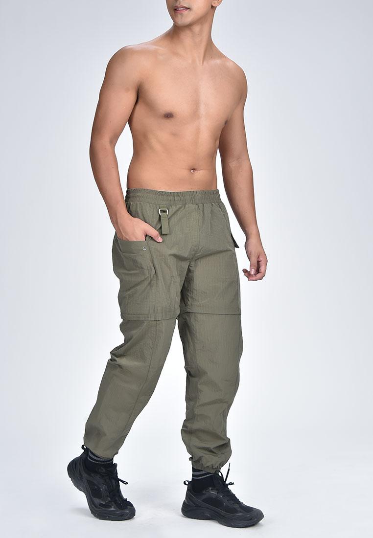 Men's Active Pants Convertible to Outdoor Shorts