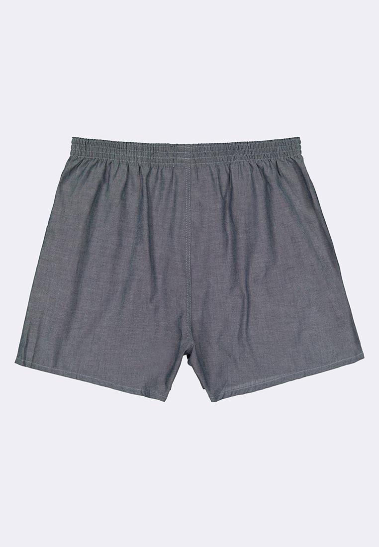 Men's Woven Boxer Shorts With Comfort Waistband