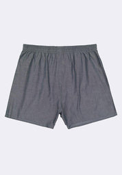 Men's Woven Boxer Shorts With Comfort Waistband