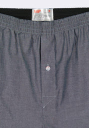 Men's Woven Boxer Shorts With Comfort Waistband