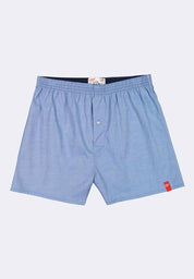 Men's Woven Boxer Shorts With Comfort Waistband