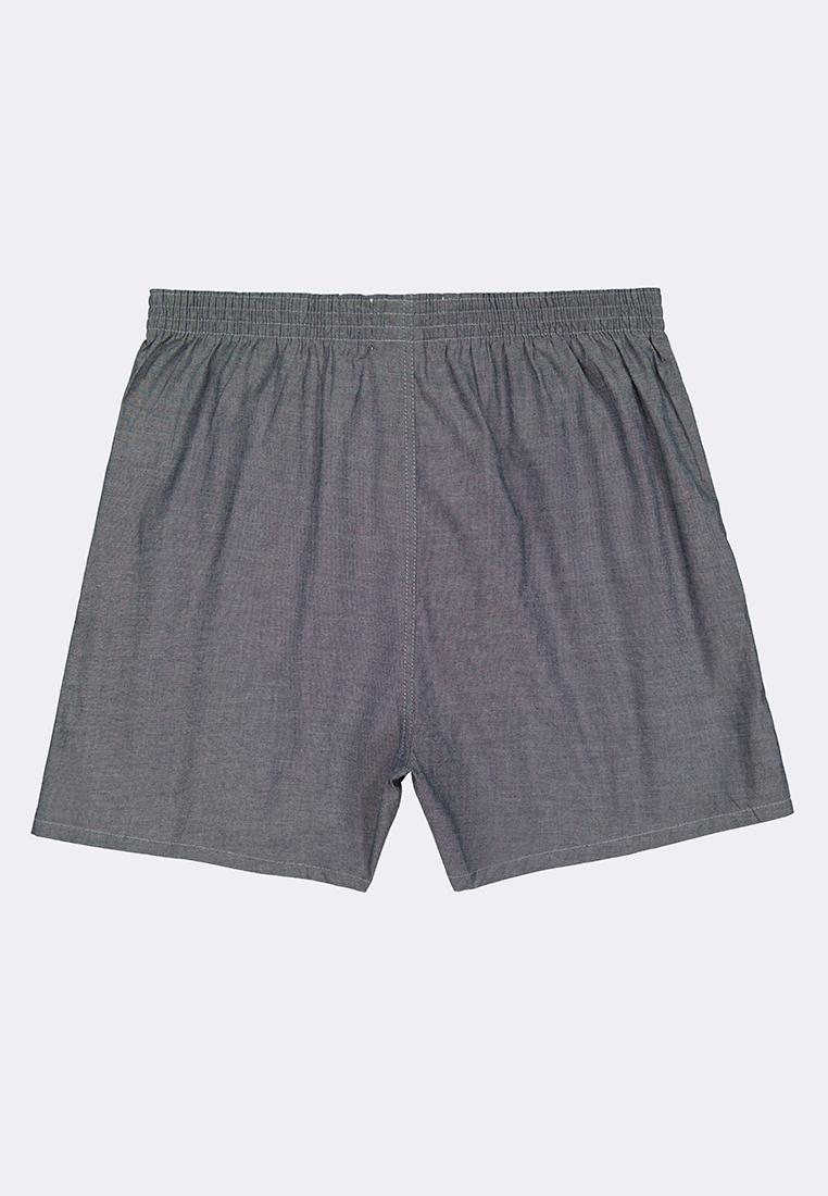Men's Woven Boxer Shorts With Comfort Waistband