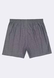 Men's Woven Boxer Shorts With Comfort Waistband