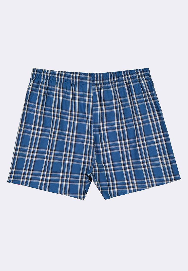 Men's Woven Boxer Shorts With Comfort Waistband