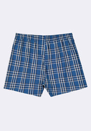 Men's Woven Boxer Shorts With Comfort Waistband