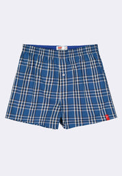 Men's Woven Boxer Shorts With Comfort Waistband
