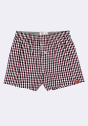 Men's Woven Boxer Shorts With Comfort Waistband