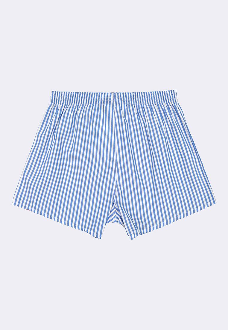 Men's Woven Boxer Shorts With Comfort Waistband