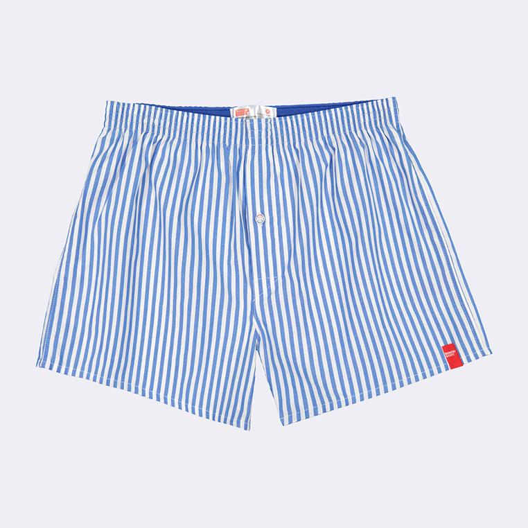 Men's Woven Boxer Shorts With Comfort Waistband