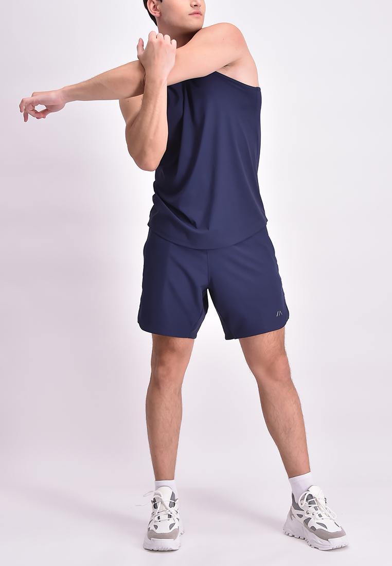 Men's Active Ribbed Sando Tank Top
