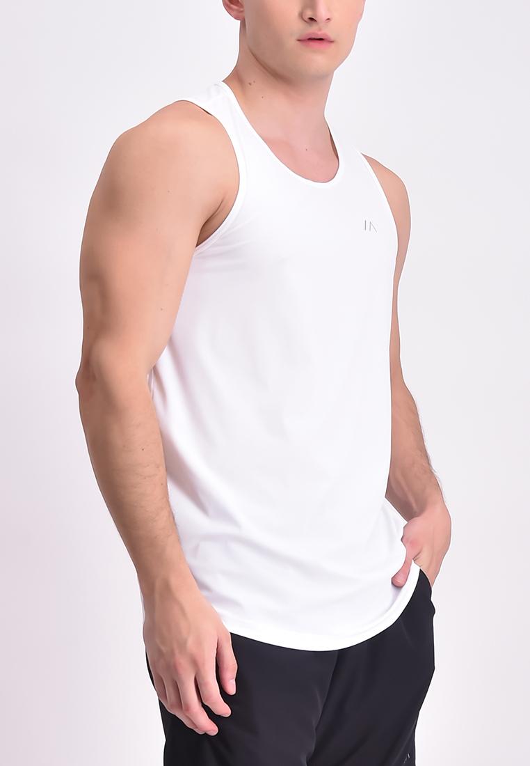 Men's Active Ribbed Sando Tank Top
