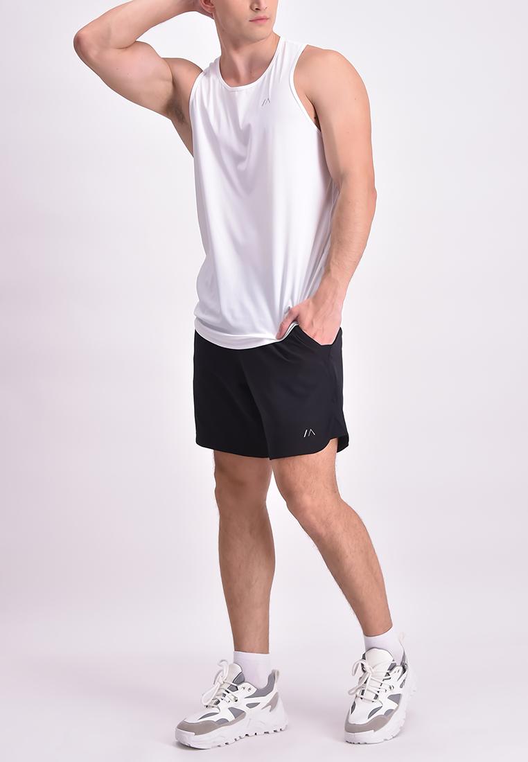 Men's Active Ribbed Sando Tank Top
