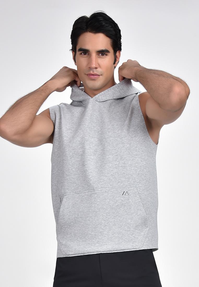 Men's Active Muscle Shirt With Hood