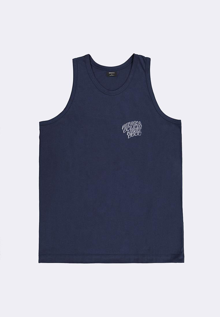 Men's Relaxed Fit Sando With Print