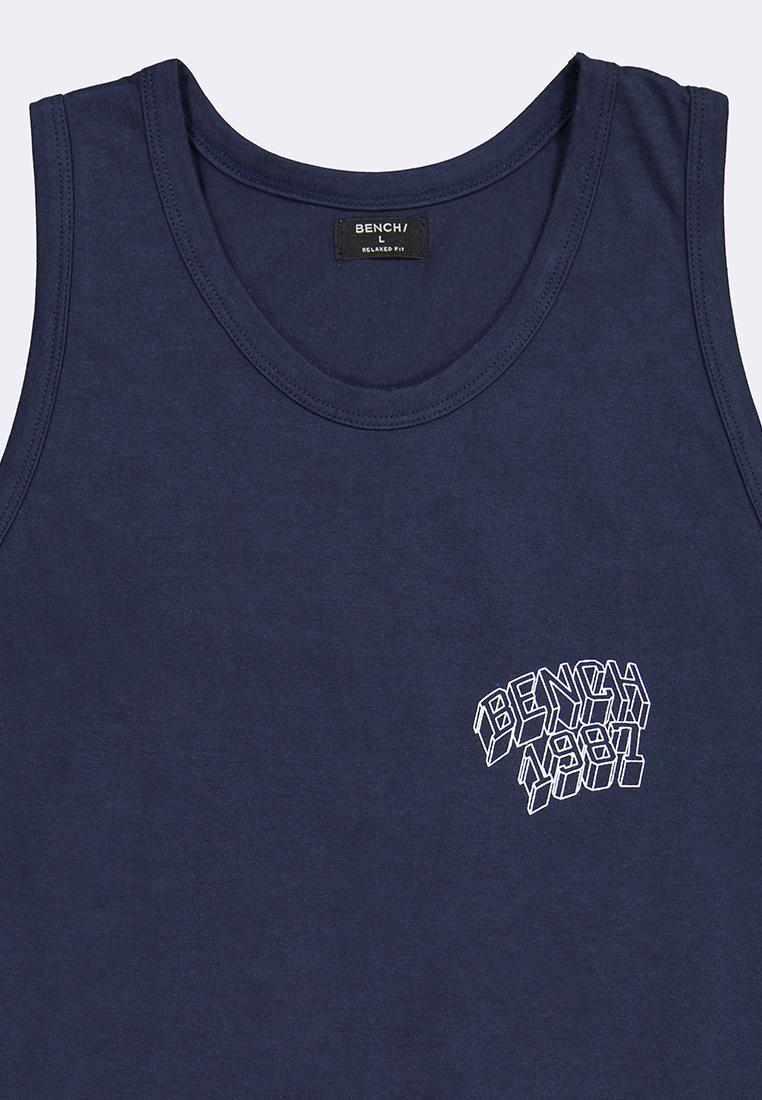 Men's Relaxed Fit Sando With Print