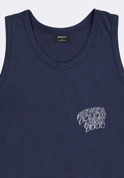 Men's Relaxed Fit Sando With Print