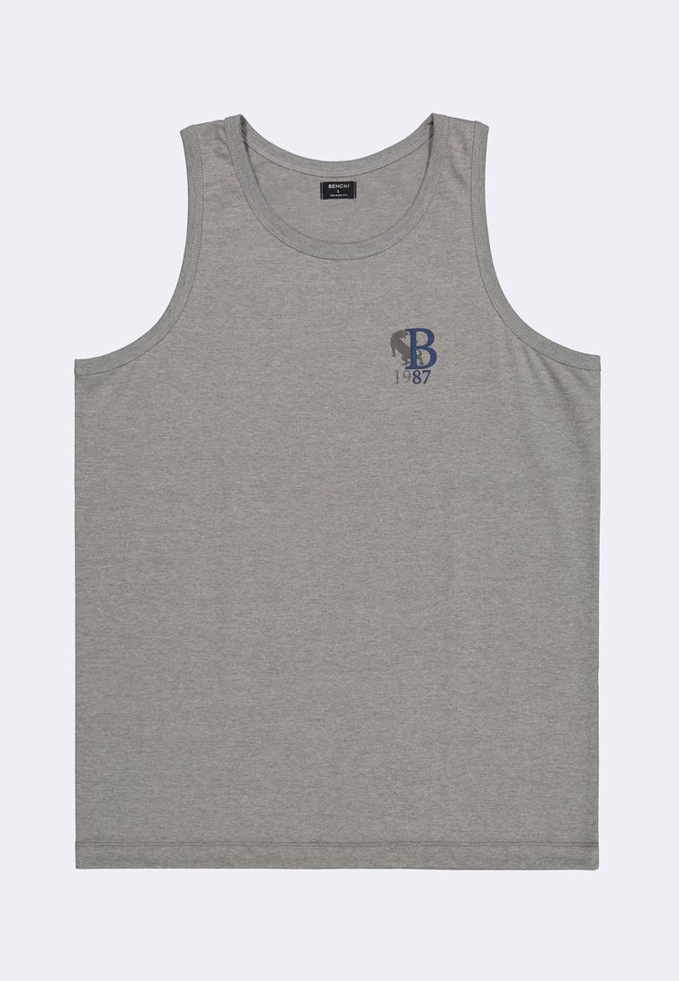 Men's Relaxed Fit Sando With Print
