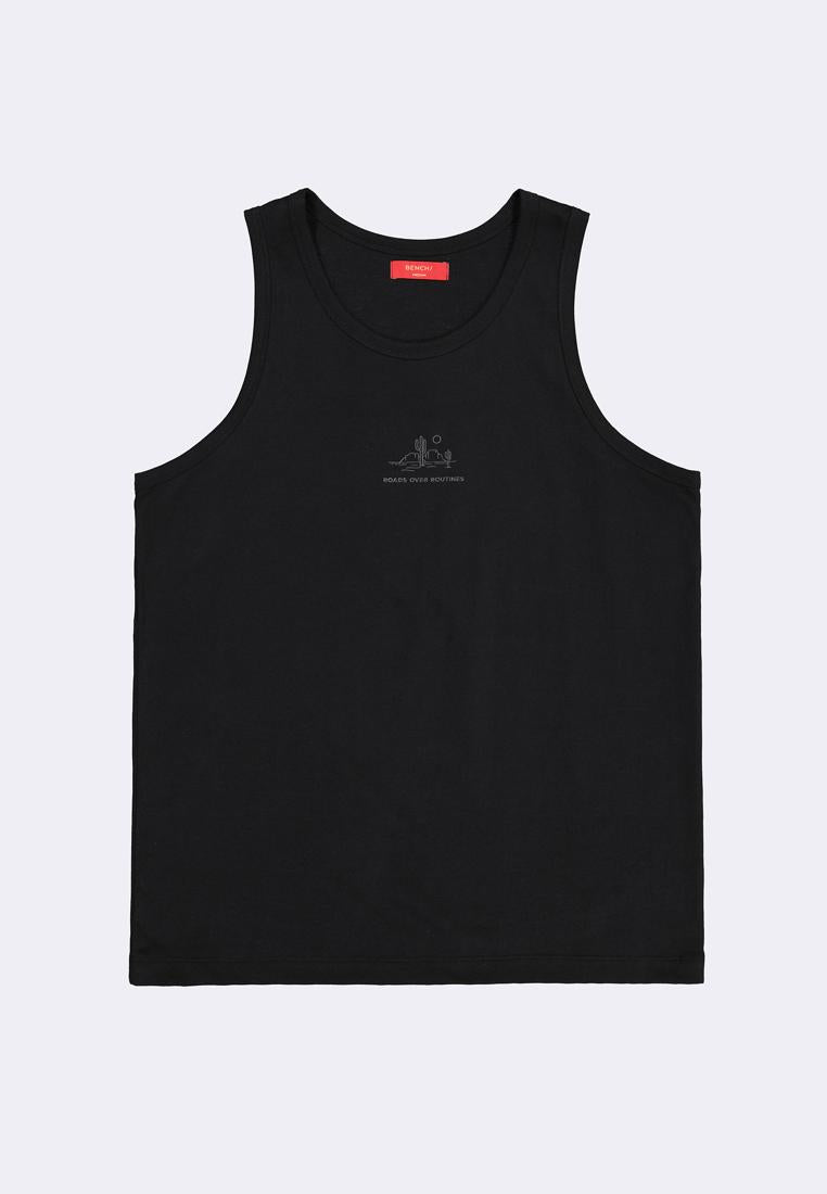 Men's Relaxed Fit Sando With Print