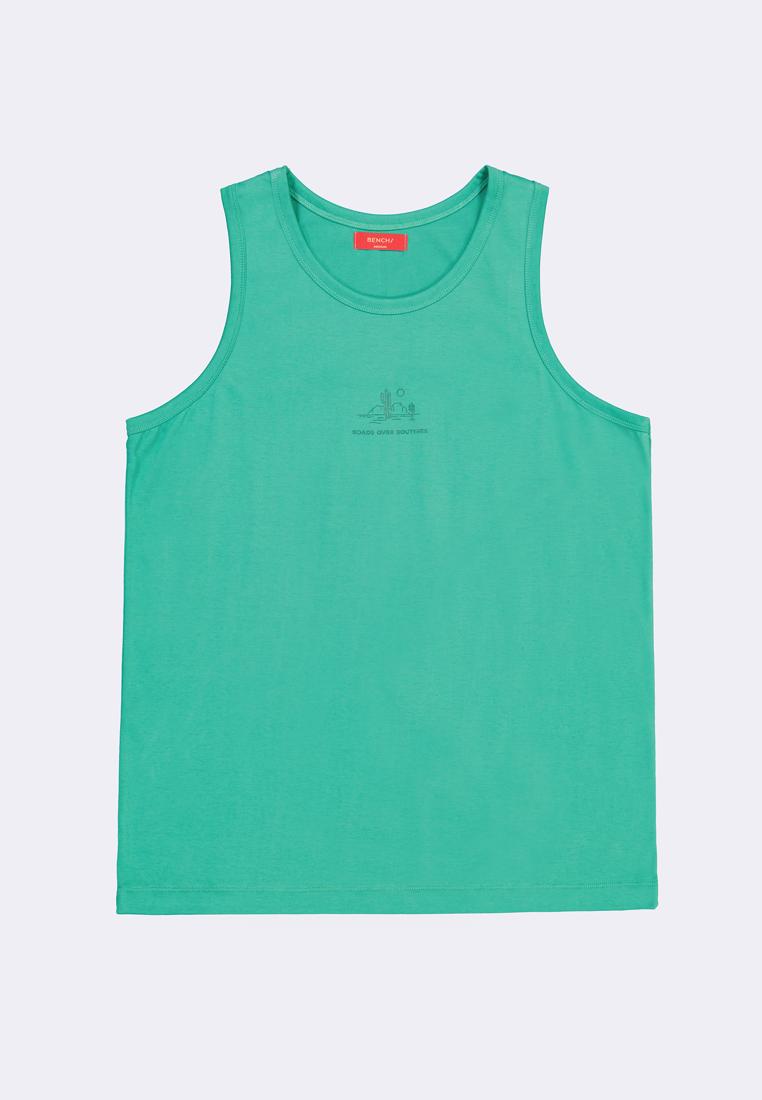 Men's Relaxed Fit Sando With Print