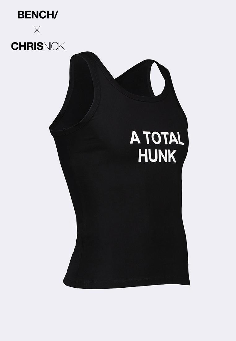 BENCH x CHRISNICK Men's Relaxed Fit Sando With Print