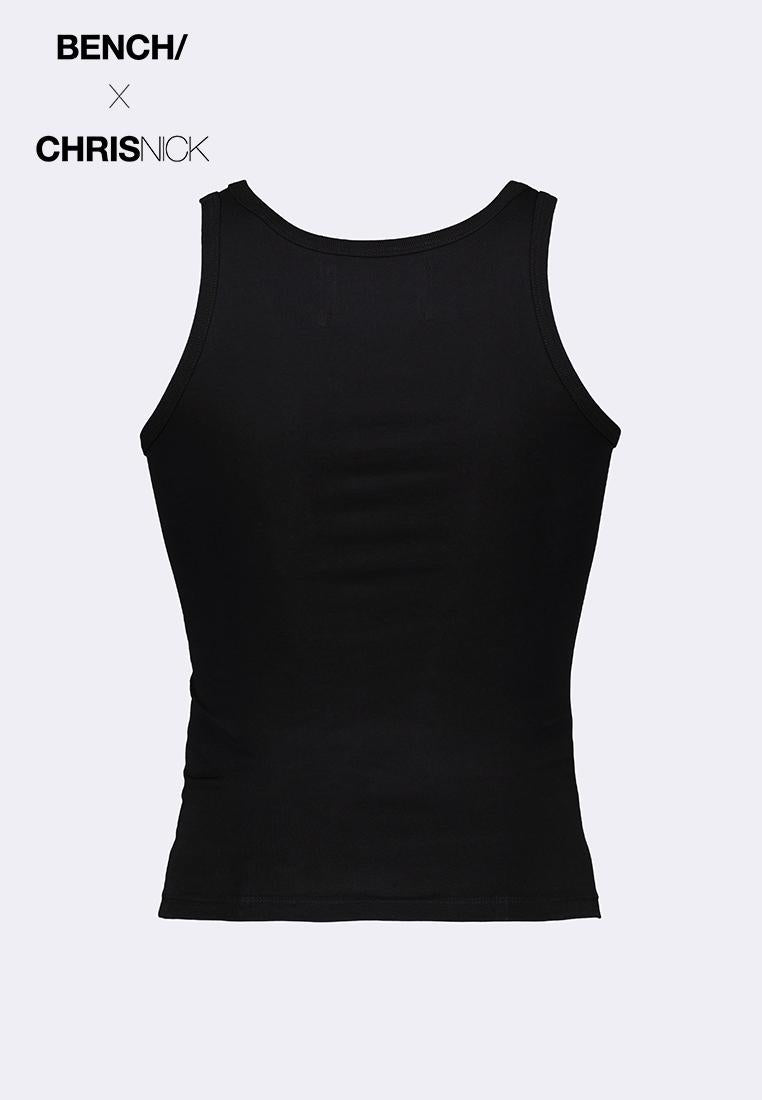 BENCH x CHRISNICK Men's Relaxed Fit Sando With Print
