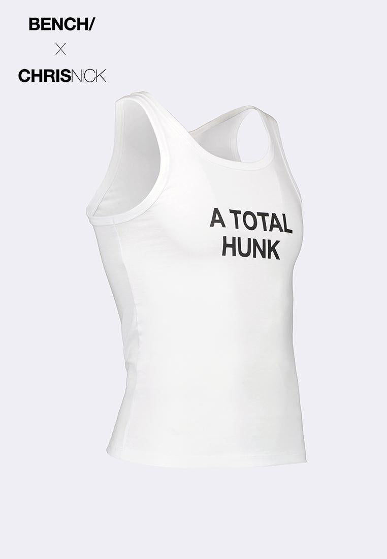 BENCH x CHRISNICK Men's Relaxed Fit Sando With Print