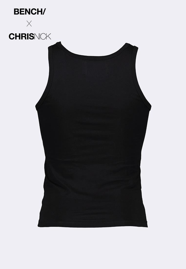 BENCH x CHRISNICK Men's Relaxed Fit Sando With Print